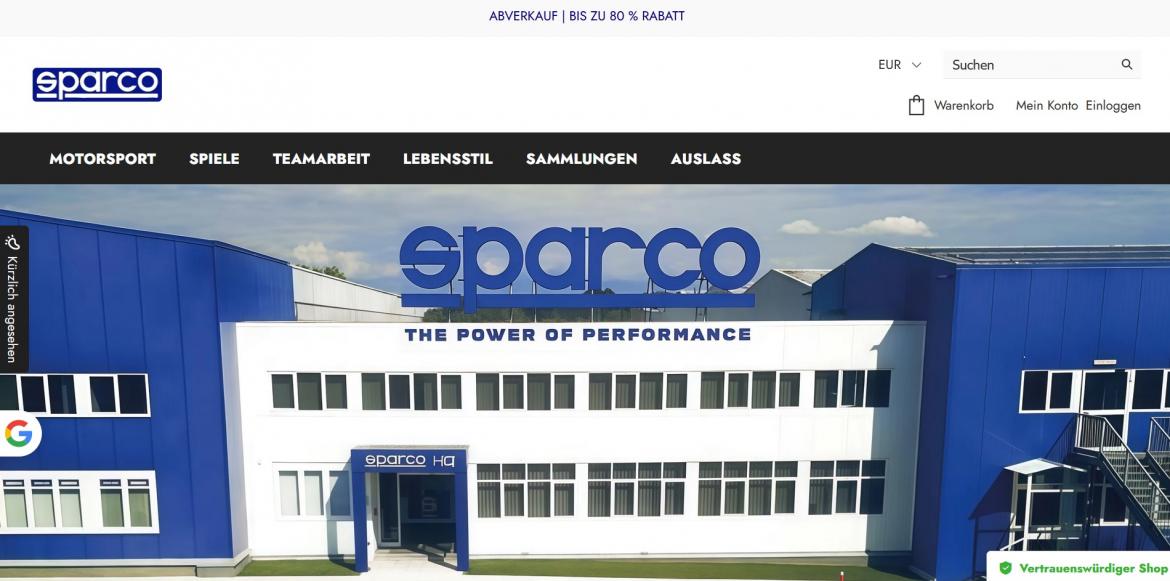 Fake-Shop: outlet-sparcoofficial.com (2025)