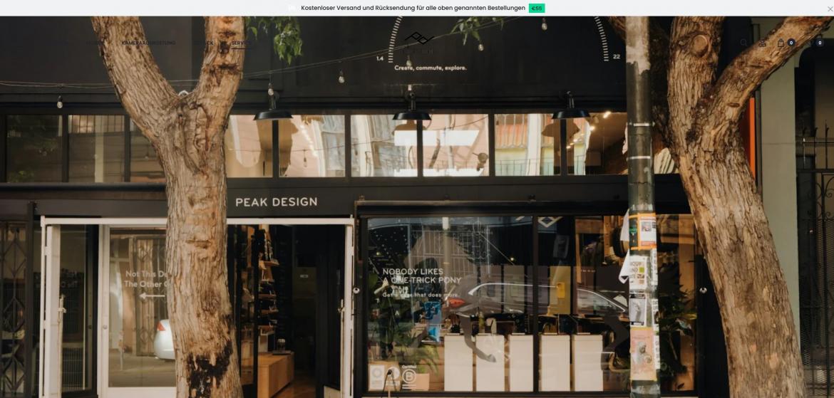 Fake-Shop: peakdesigns.de (2025)