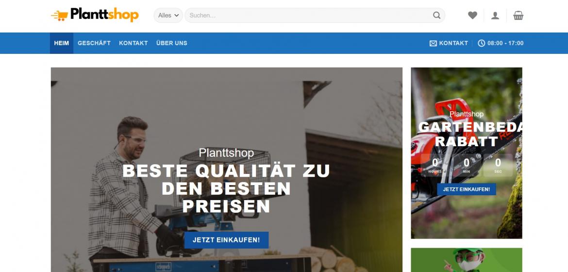 Fake-Shop: planttshop.com (2025)