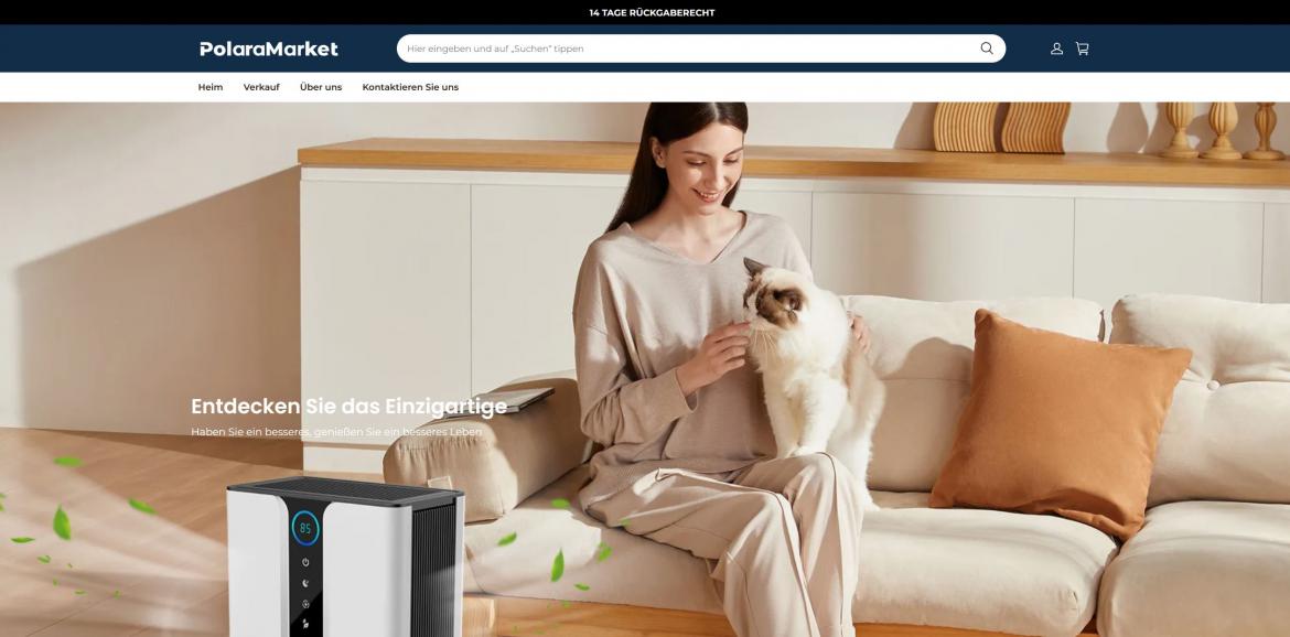 Fake-Shop: polaramarket.de (2024)