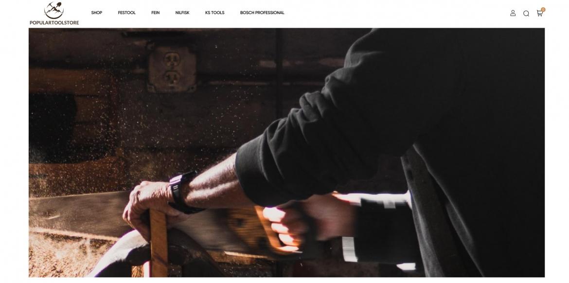 Fake-Shop: populartoolstore.com (2025)
