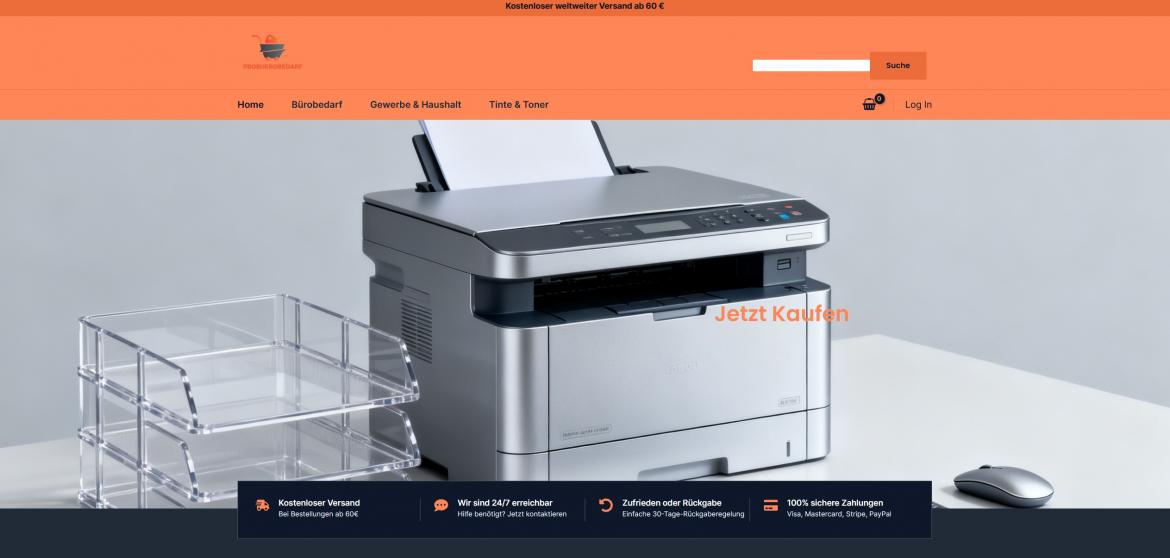 Fake-Shop: probuerobedarf.com (2025)