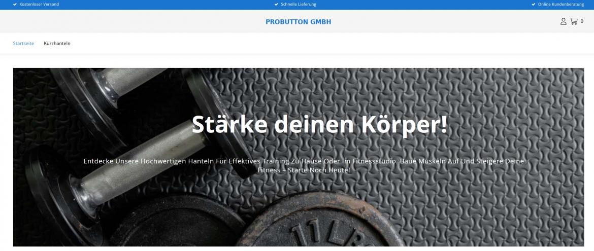 Fake-Shop: probutton-tech.de (2025)