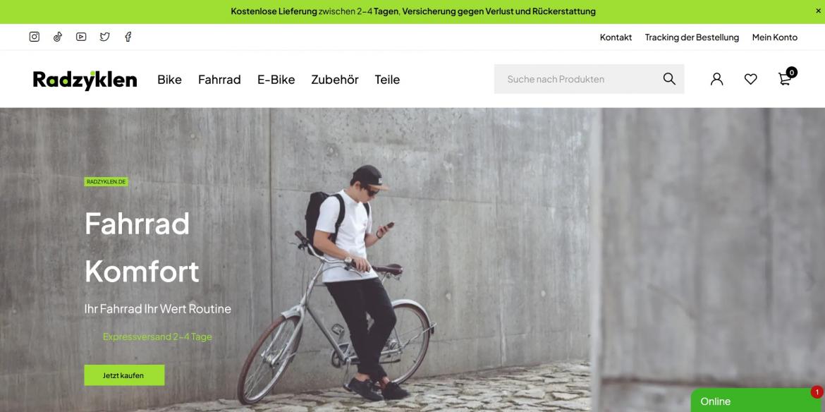 Fake-Shop: radzyklen.de (2025)