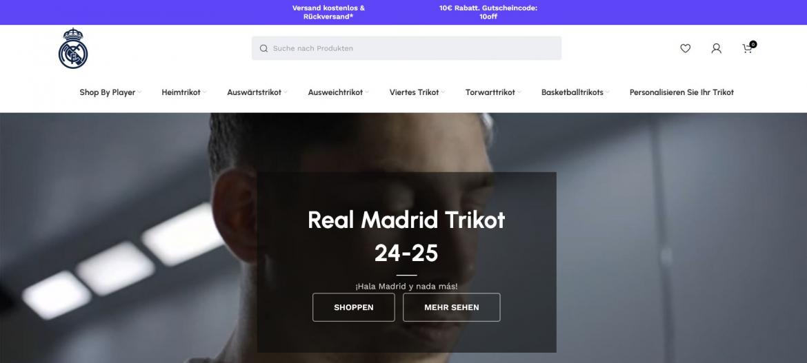 Fake-Shop: realmadridcf.de (2024)