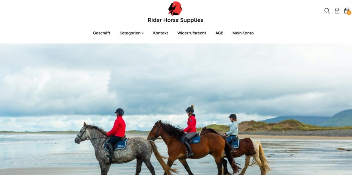 Fake-Shop: riderhorsesupplies.com (2025)