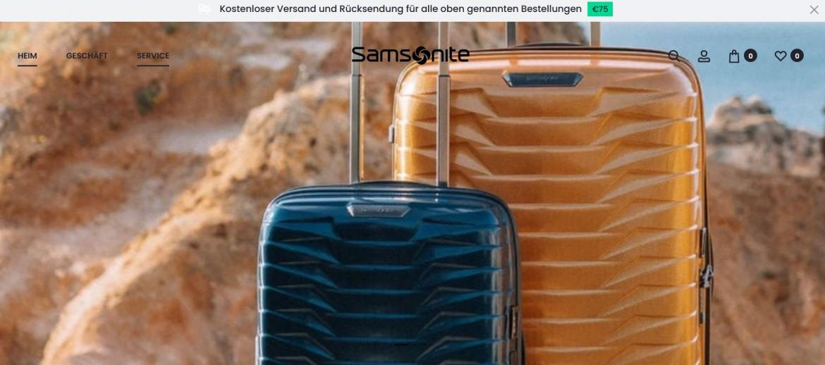 Fake-Shop: samsonite.com.de (2024)