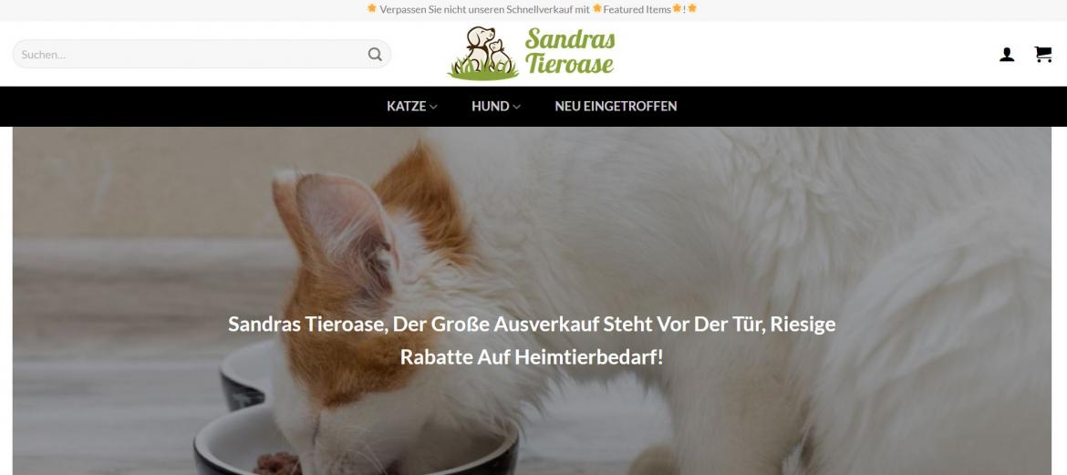 Fake-Shop: sandrastieroase.com (2025)