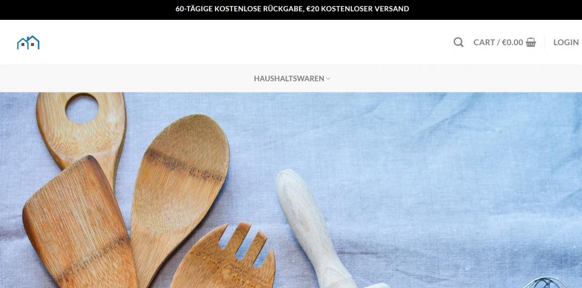 Fake-Shop: shophaushaltswaren.com (2025)