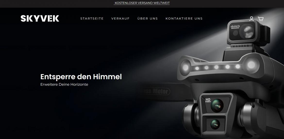 Fake-Shop: skyvek.de (2025)