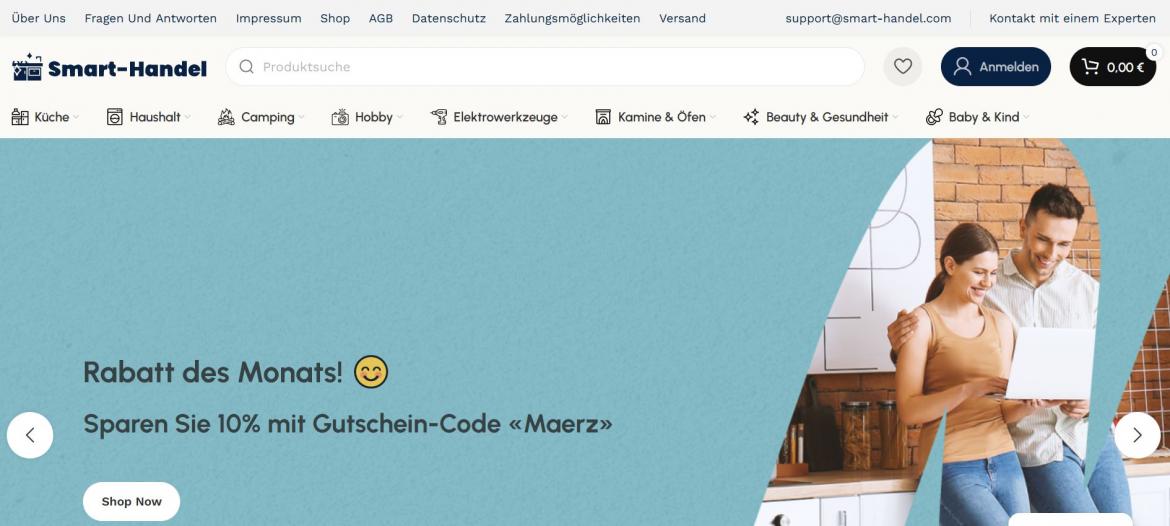 Fake-Shop: smart-handel.com (2024)