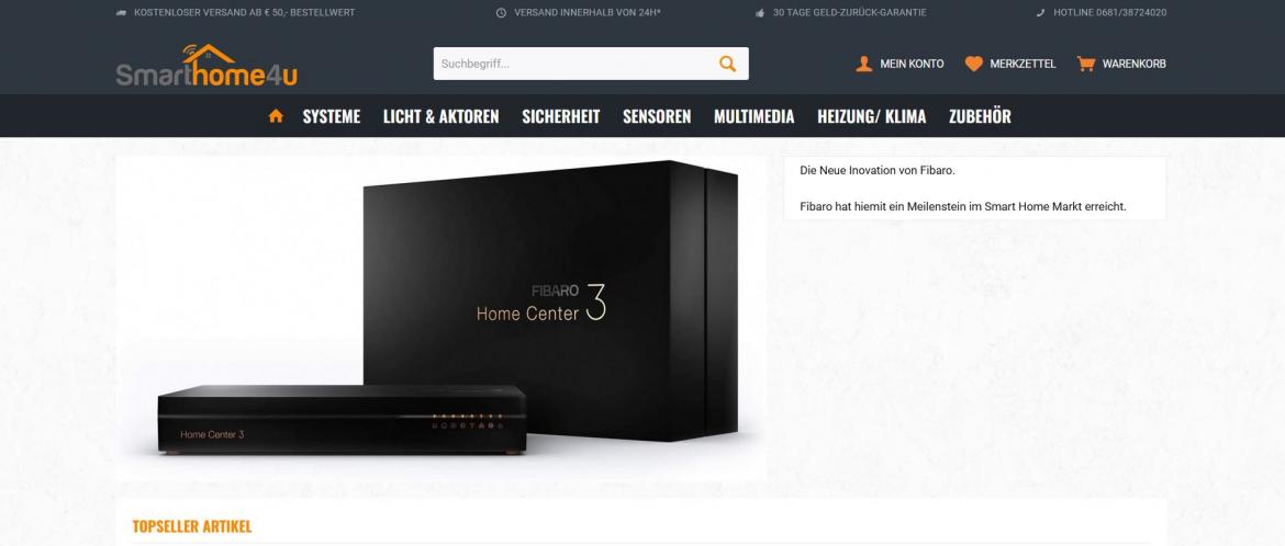 Fake-Shop: smarthome4u.shop (2024)