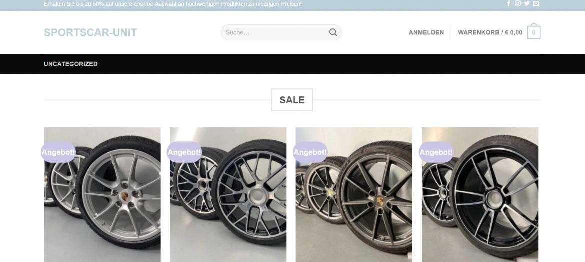 Fake-Shop: sportscar-unit.shop (2024)