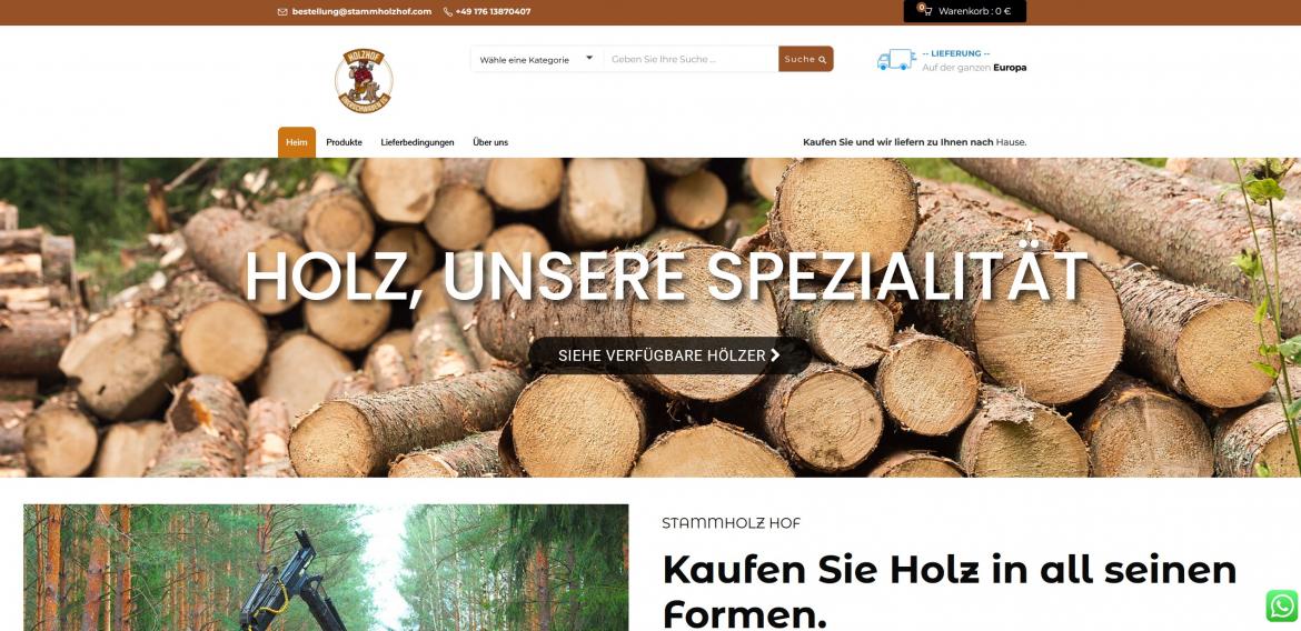 Fake-Shop: stammholzhof.com (2025)