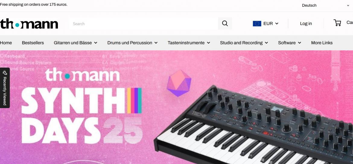 Fake-Shop: thomannsale.za.com (2025)