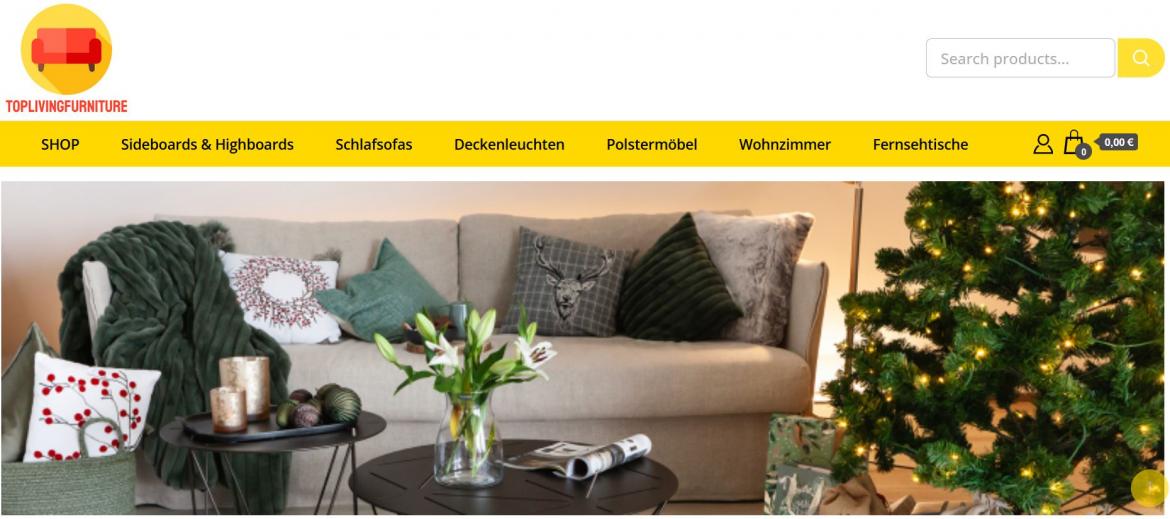 Fake-Shop: toplivingfurniture.com (2024)
