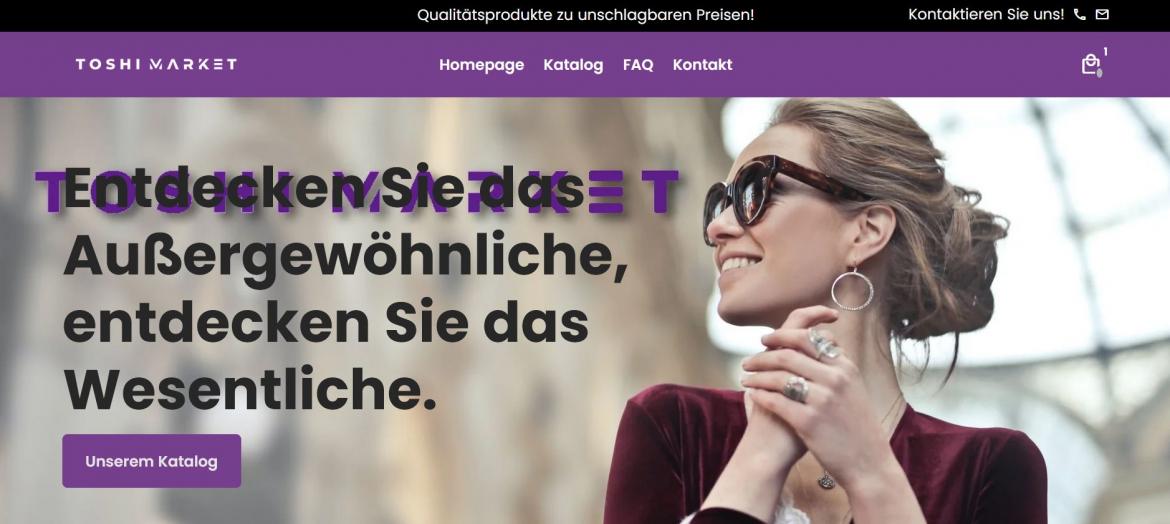 Fake-Shop: toshimarket.com (2024)