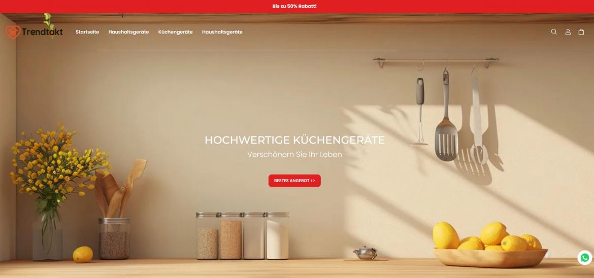 Fake-Shop: trendtakt.de (2024)
