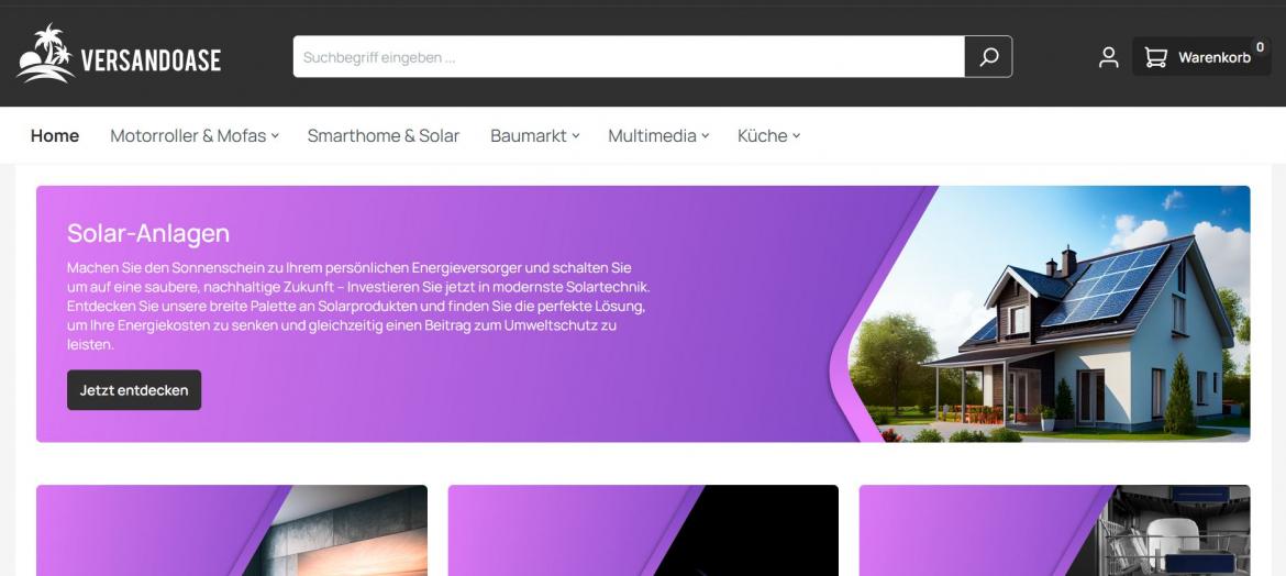 Fake-Shop: versandoase.de (2024)