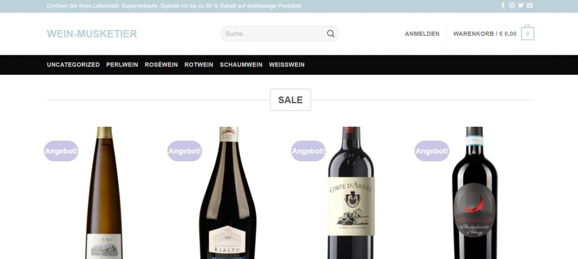 Fake-Shop: wein-musketier.shop (2024)