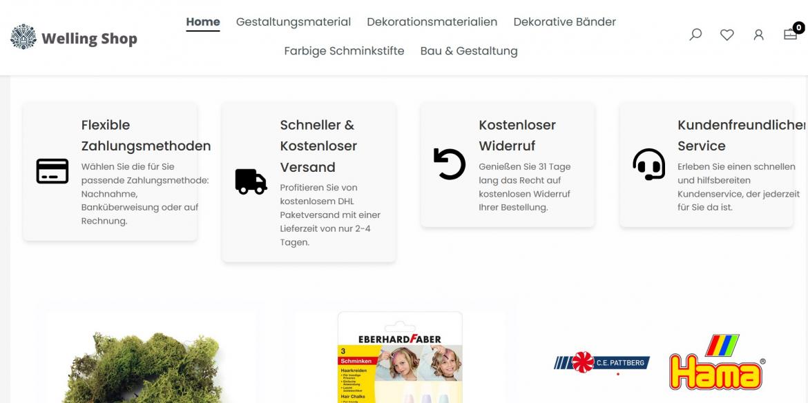 Fake-Shop: welling-shop.de (2025)