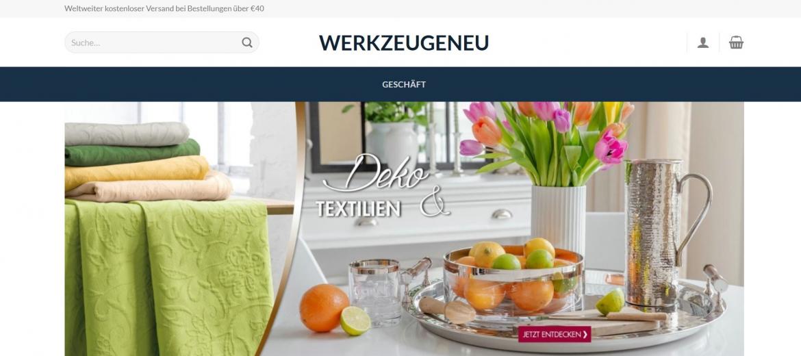 Fake-Shop: werkzeugeneu.com (2025)