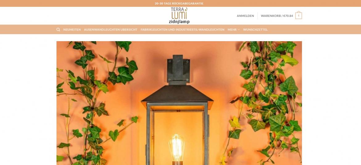 Fake-Shop: zidnjlamp.com (2024)