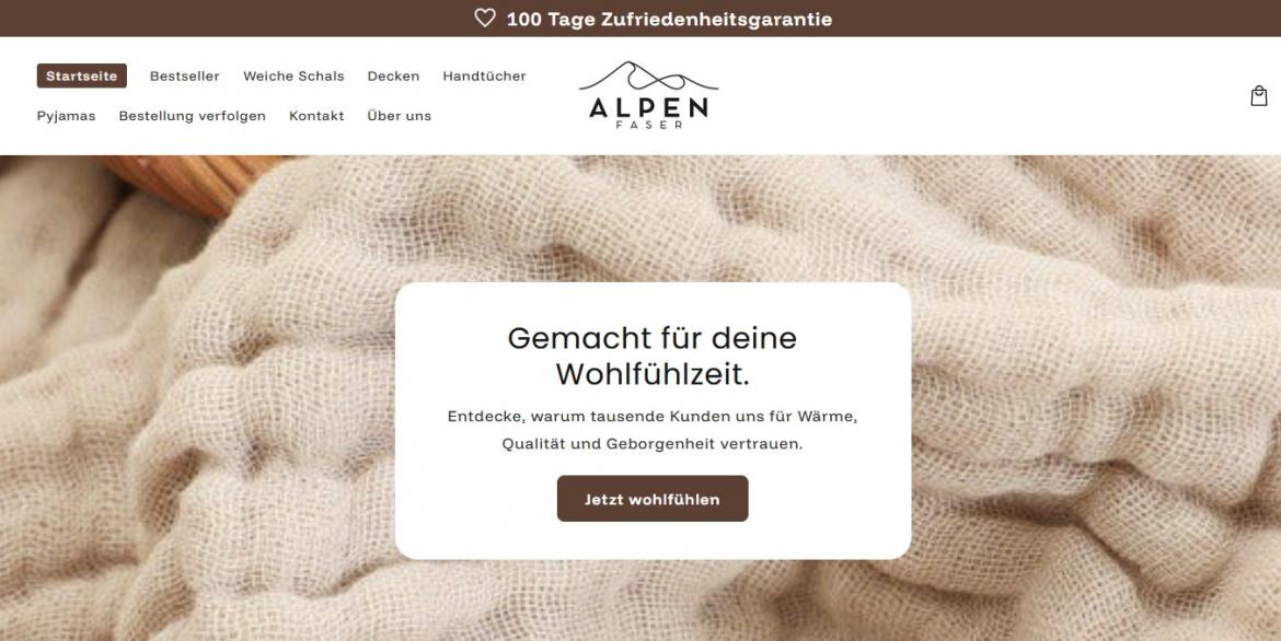 China-Shop: alpenfaser.de (2026)
