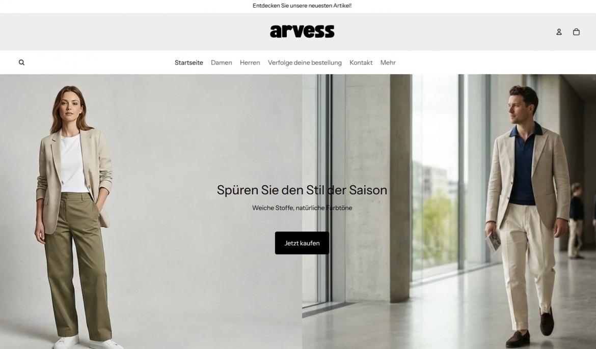 China-Shop: arvess.de (2026)