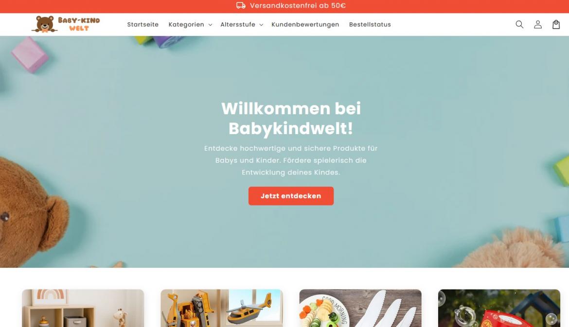 China-Shop: babykindwelt.de (2026)