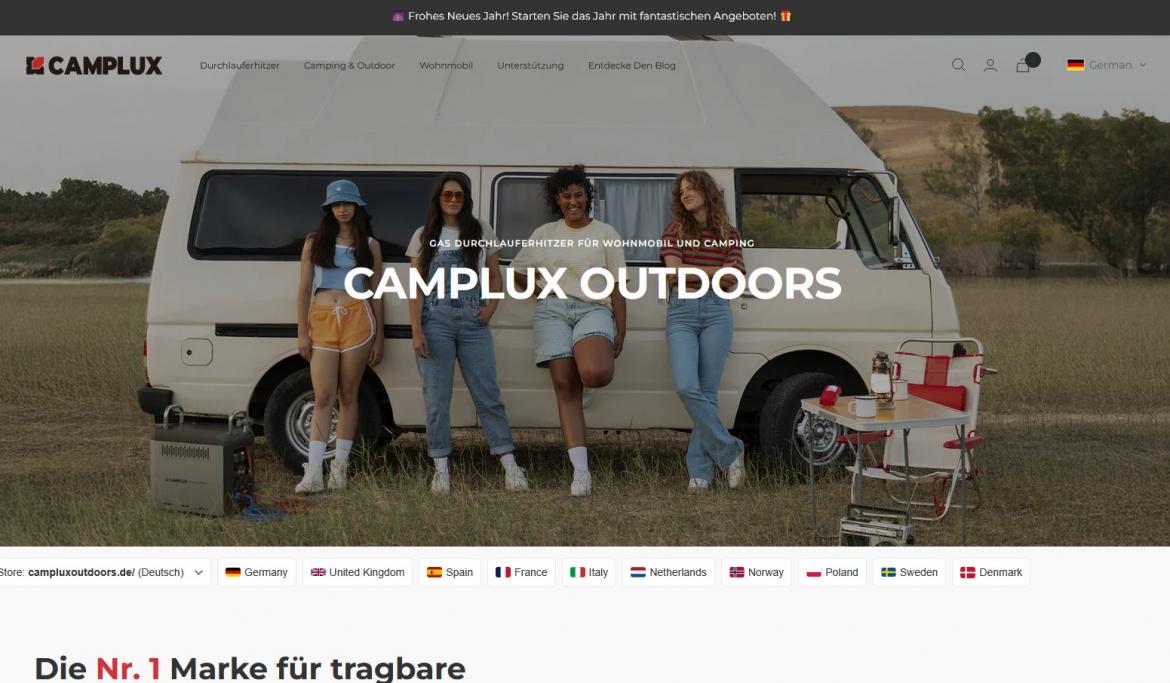 China-Shop: campluxoutdoors.de (2026)