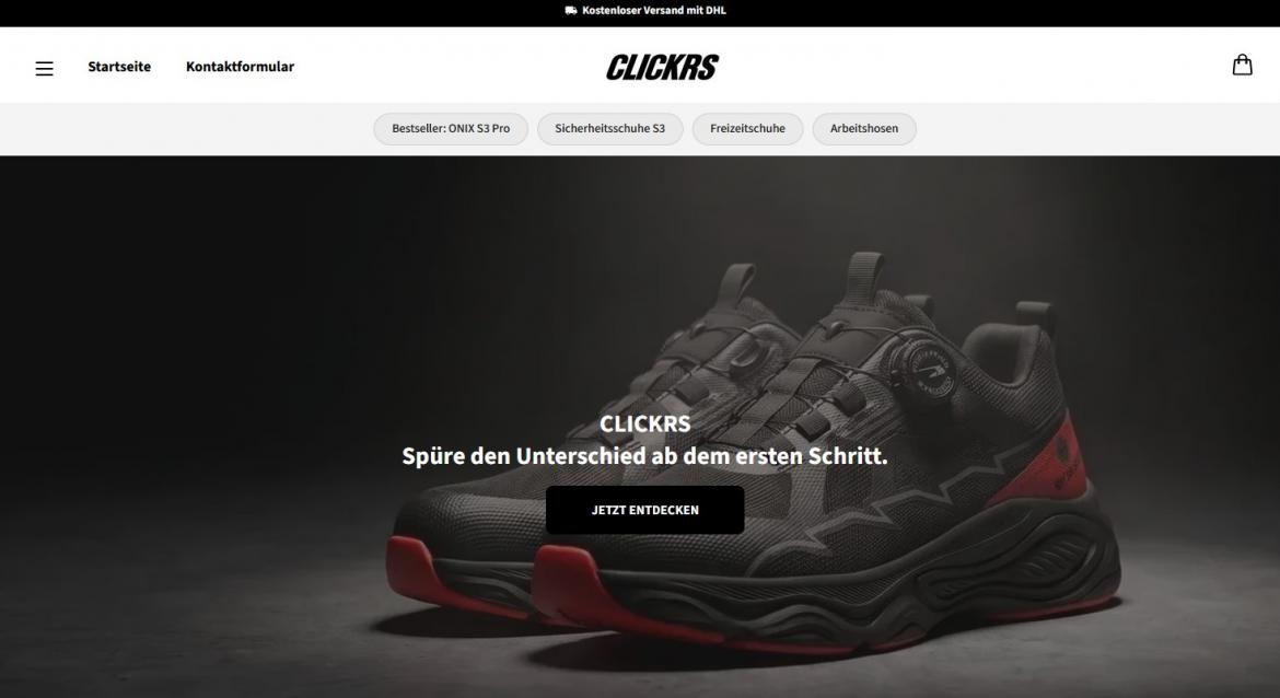 China-Shop: clickrs.de (2026)