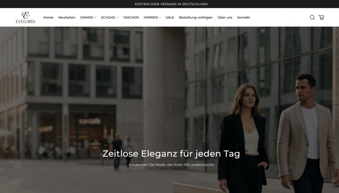 China-Shop: eveloria.de (2026)