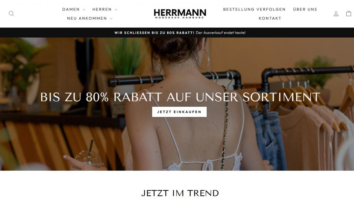China-Shop: herrmann-modehaus.de (2026)