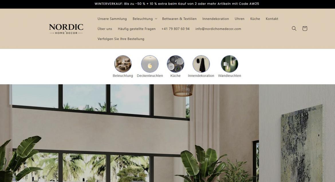 China-Shop: nordichomedecor.de (2026)