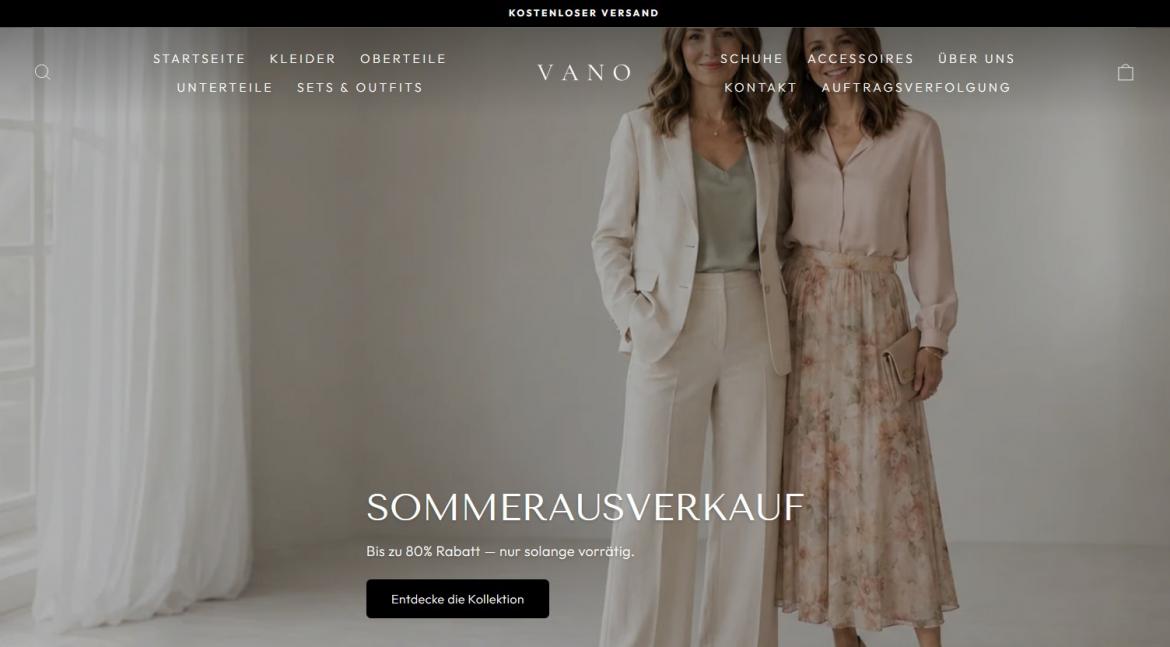 China-Shop: vanofashion.de (2026)