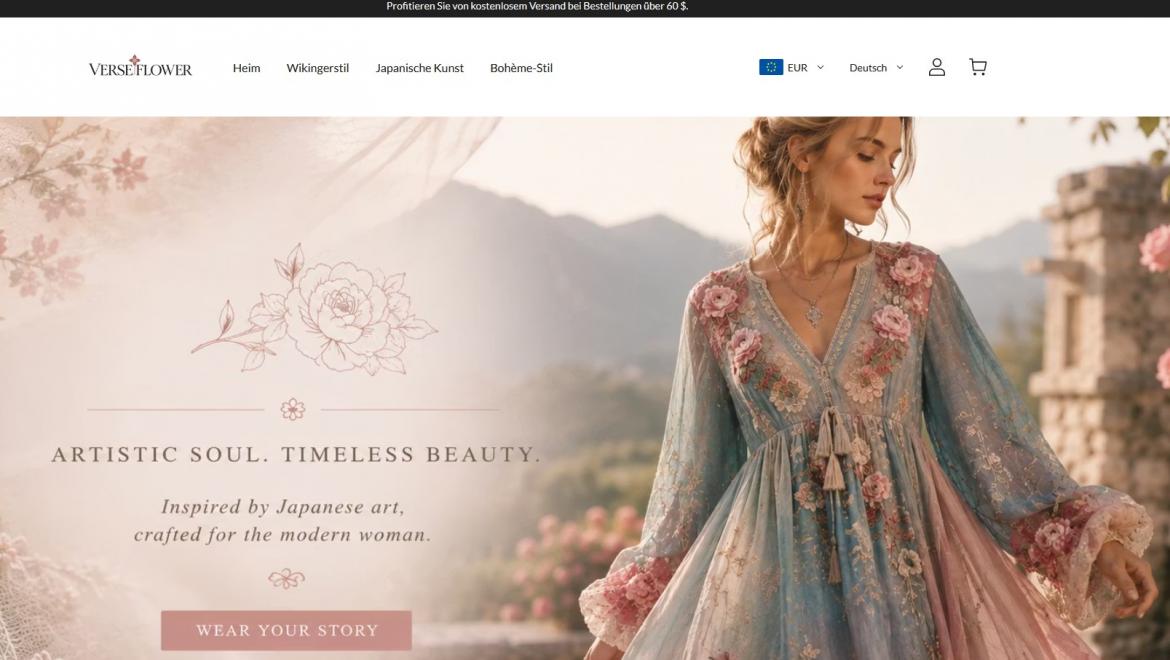 China-Shop: verseflower.com (2026)