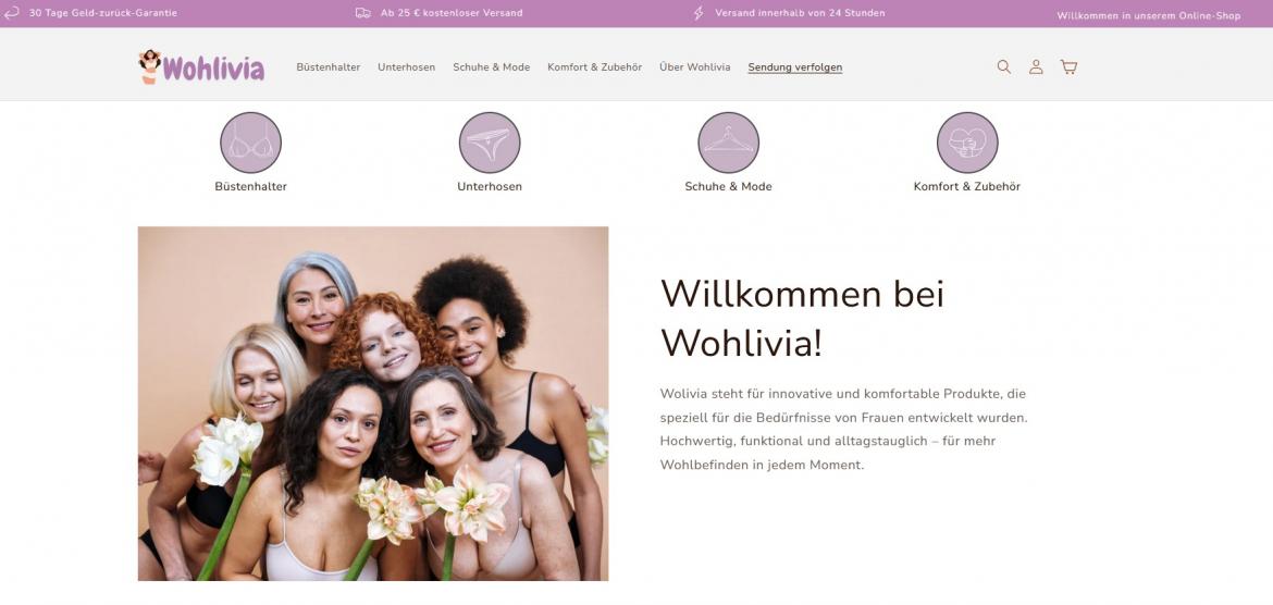 China-Shop: wohlivia.de (2026)