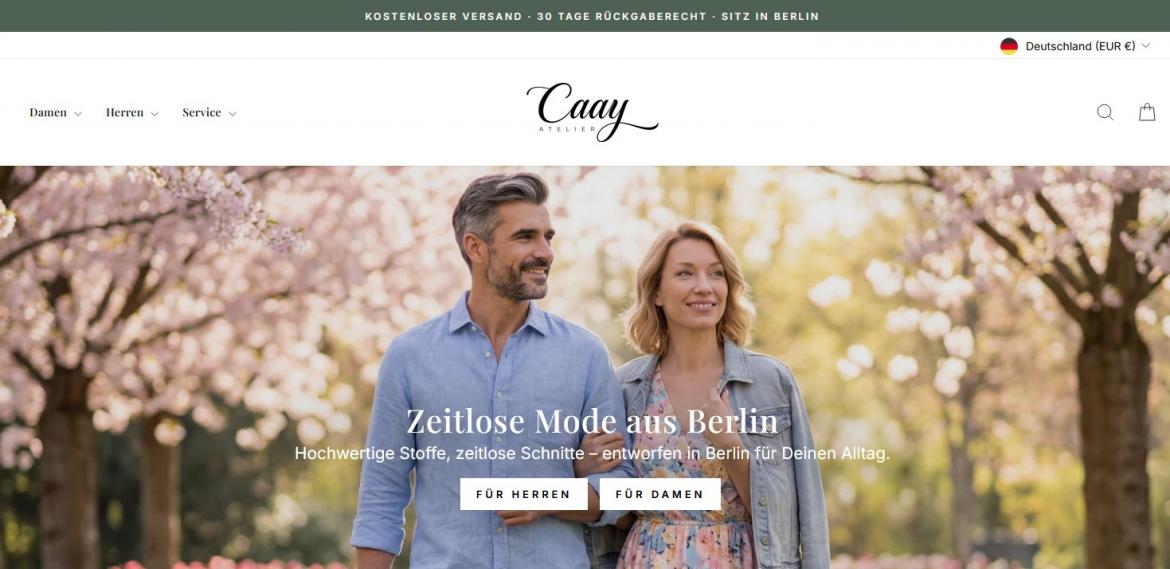 China-Shop: caayatelier.de (2026)
