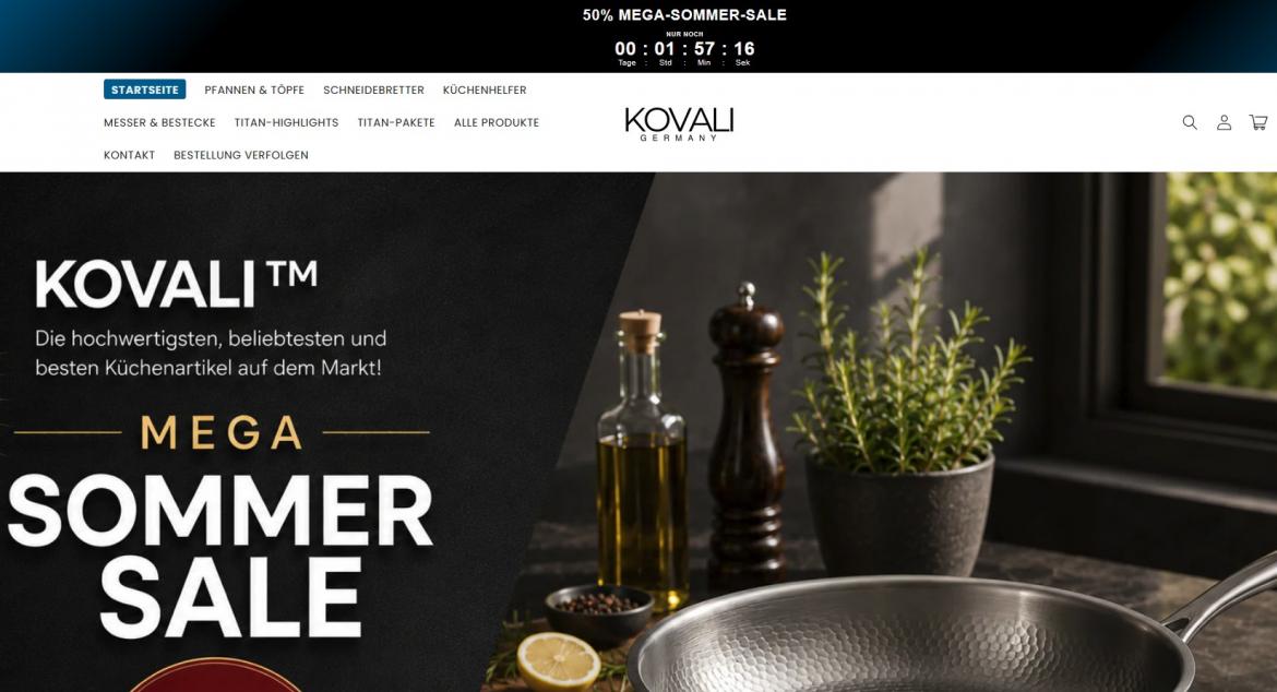 China-Shop: kovali.de (2026)