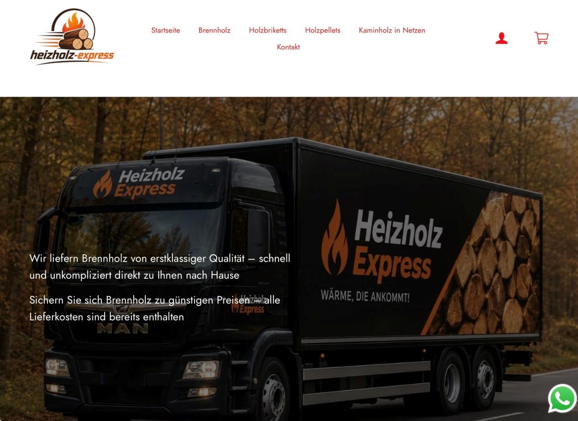 Fake-Shop: heizholz-express.com (2026)