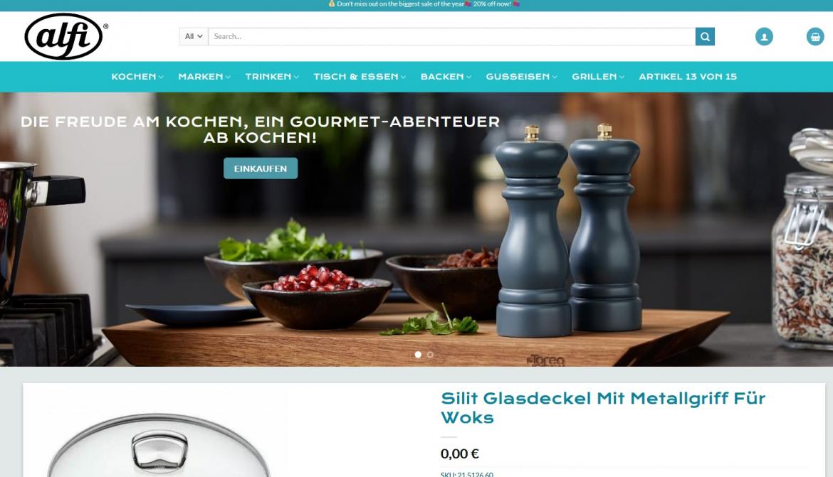 Fake-Shop: kochende.com (2026)