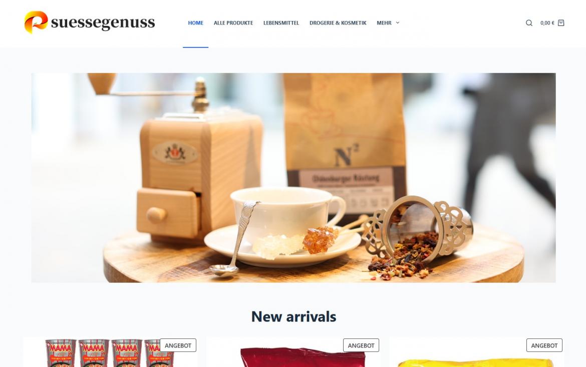 Fake-Shop: suessegenuss.com (2026)
