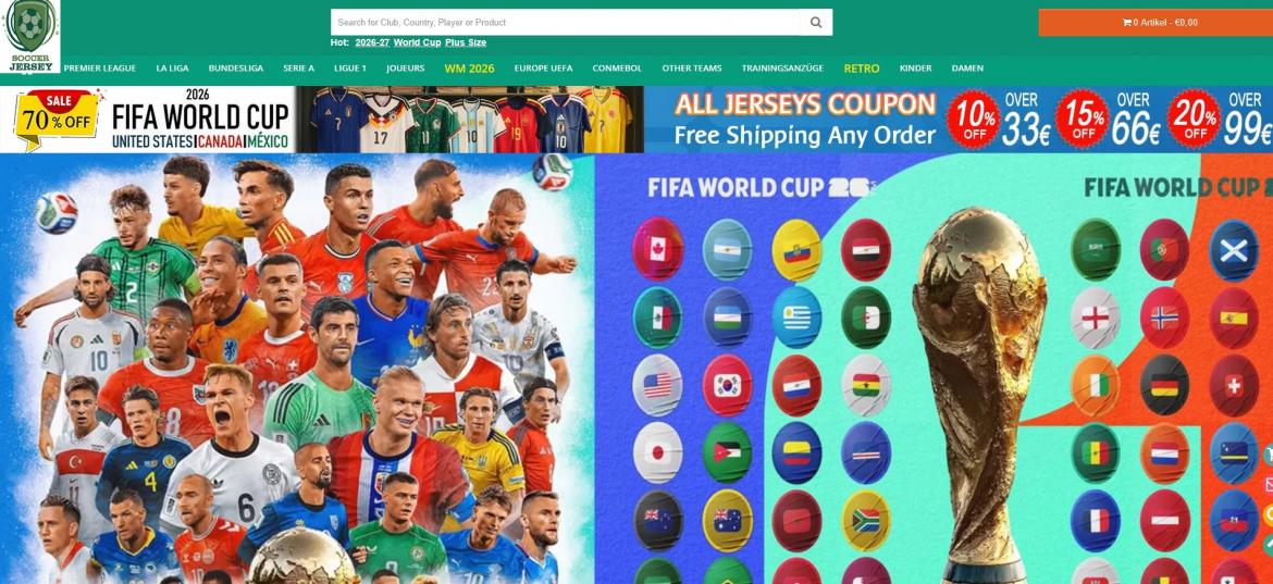 Fake-Shop: trikotfc.com (2026)