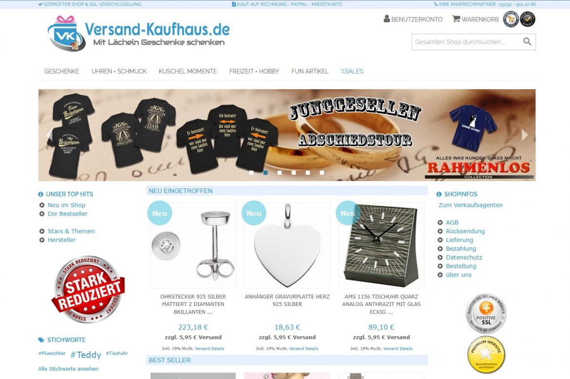 Fake-Shop: versand-kaufhaus.de (2026)