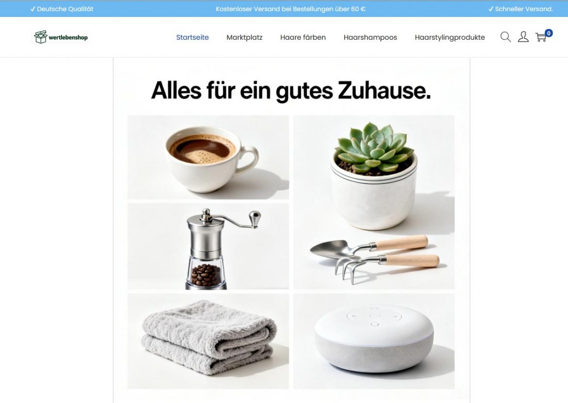 Fake-Shop: wertlebenshop.com (2026)