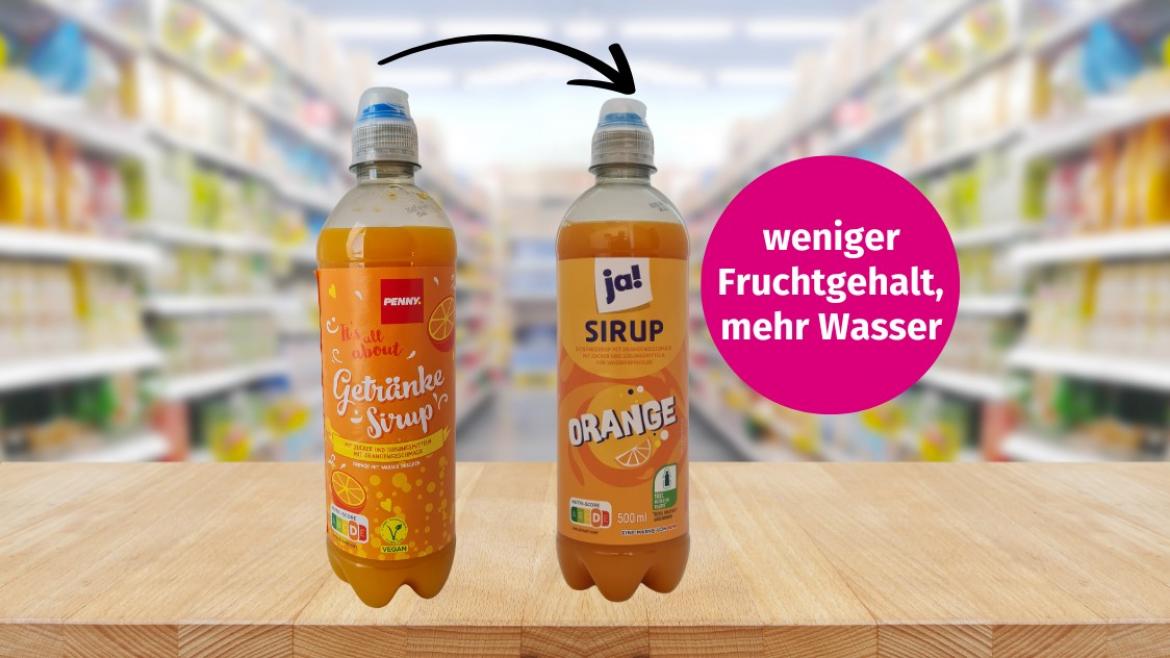 Skimpflation ja! Getränkesirup Orange
