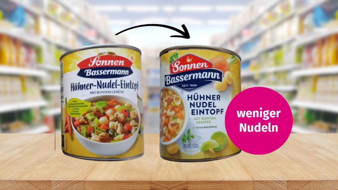 Sonnen Bassermann Hühnernudeleintopf Skimpflation