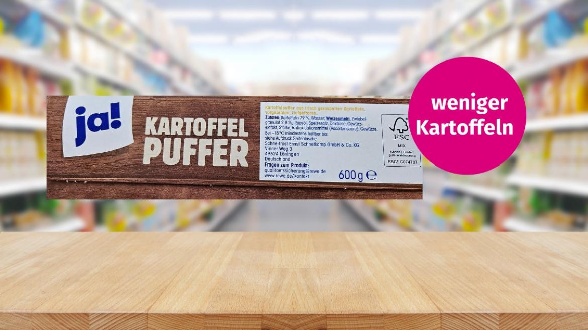 ja! Kartoffelpuffer Skimpflation