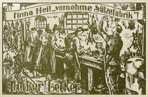 100 Jahre Verbraucherschutz: Werbung für Sülze von Heil